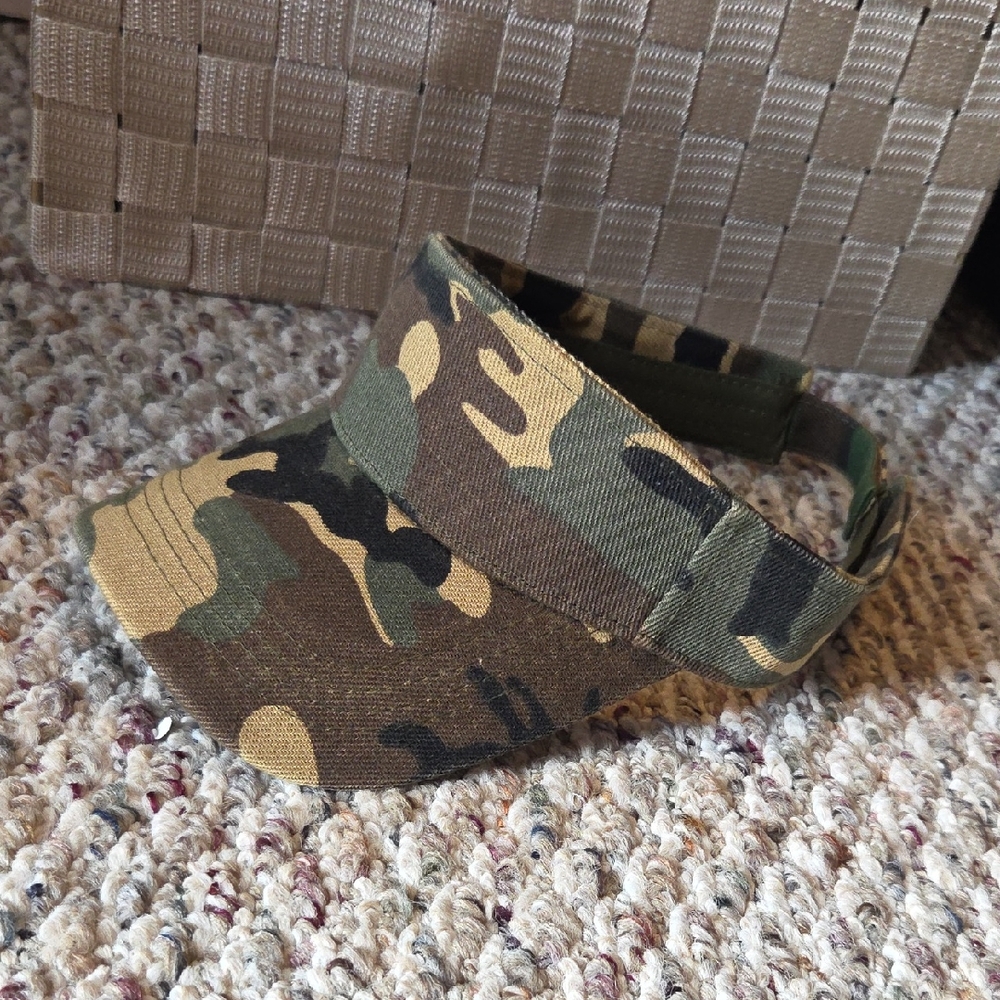 Camo Visor Hat